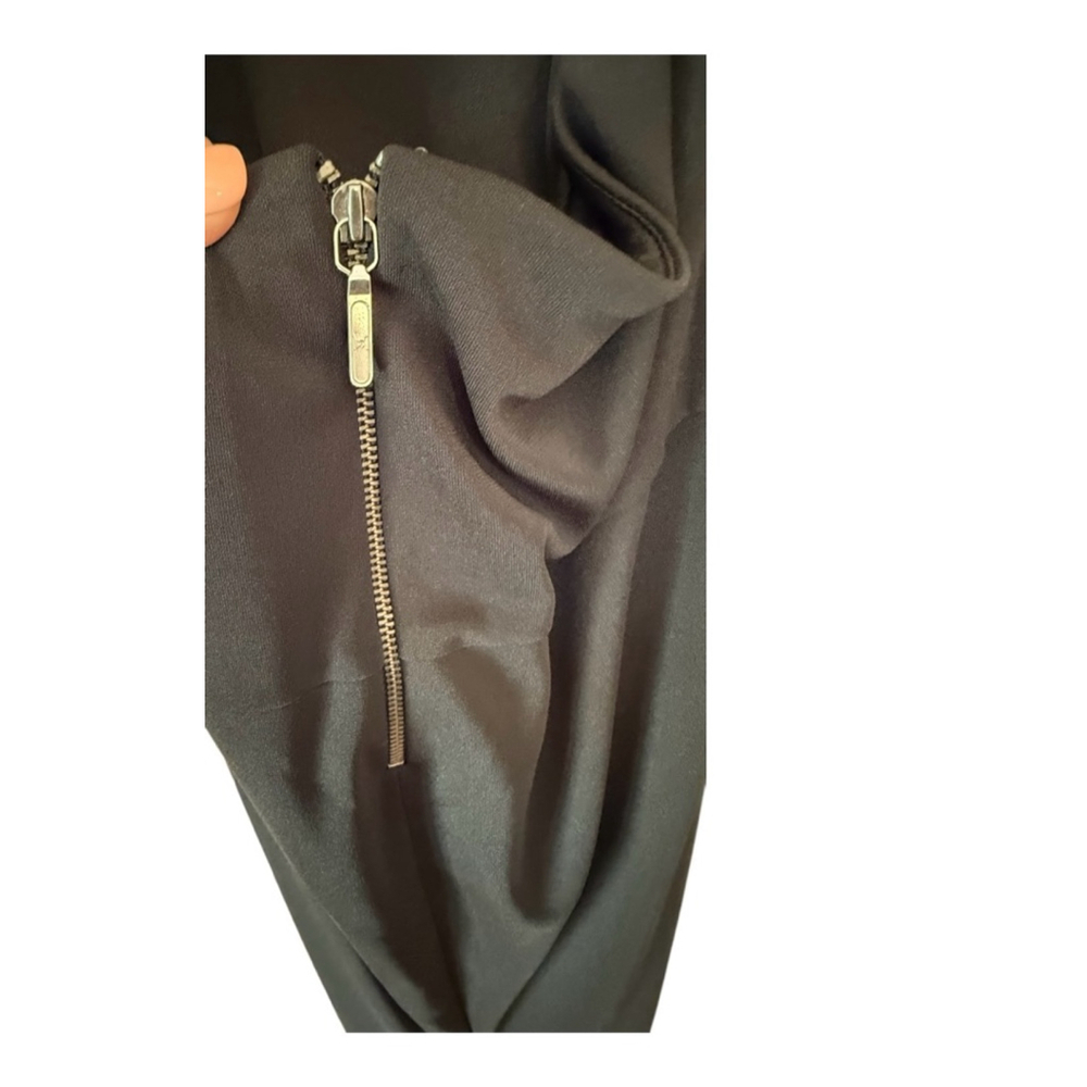 Nicole Miller Black Cut-Out Sleeveless Maxi Gown Evening Dress Size 8 NWT - Picture 10 of 12